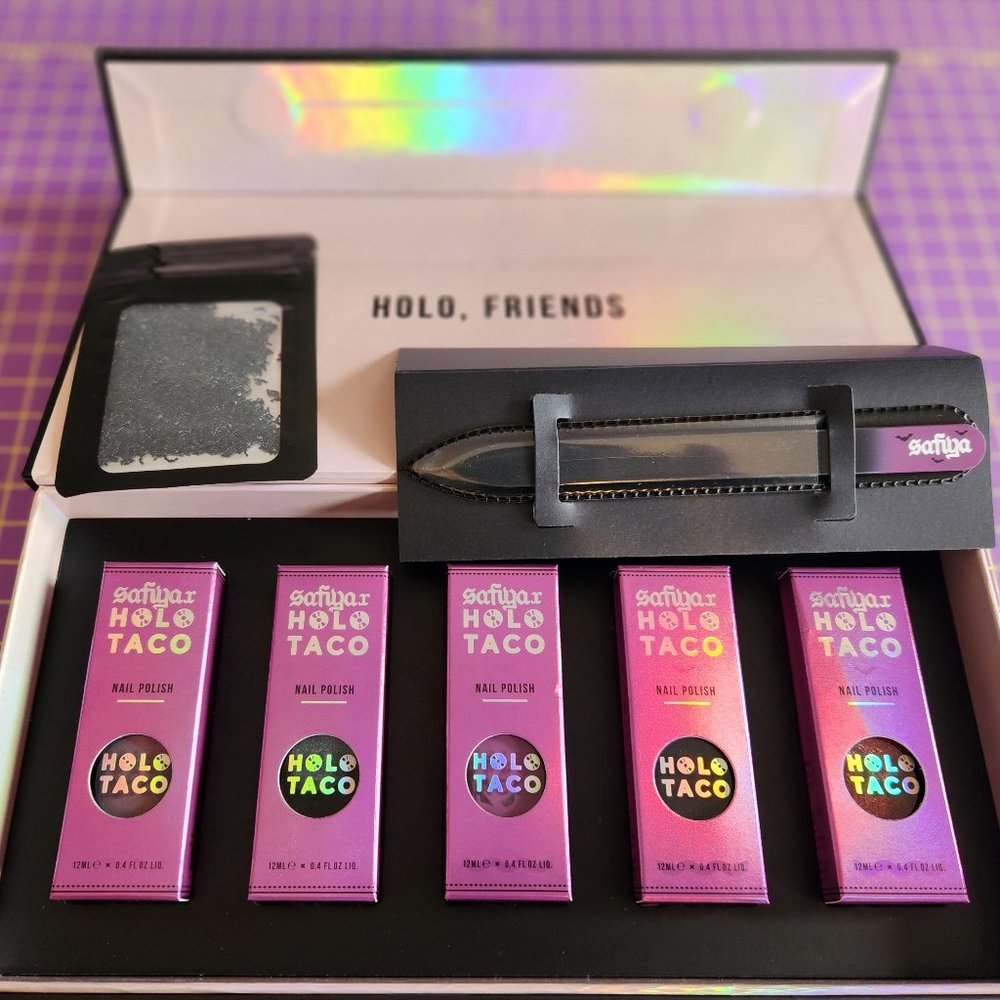 Safiya x Holo Taco collection box